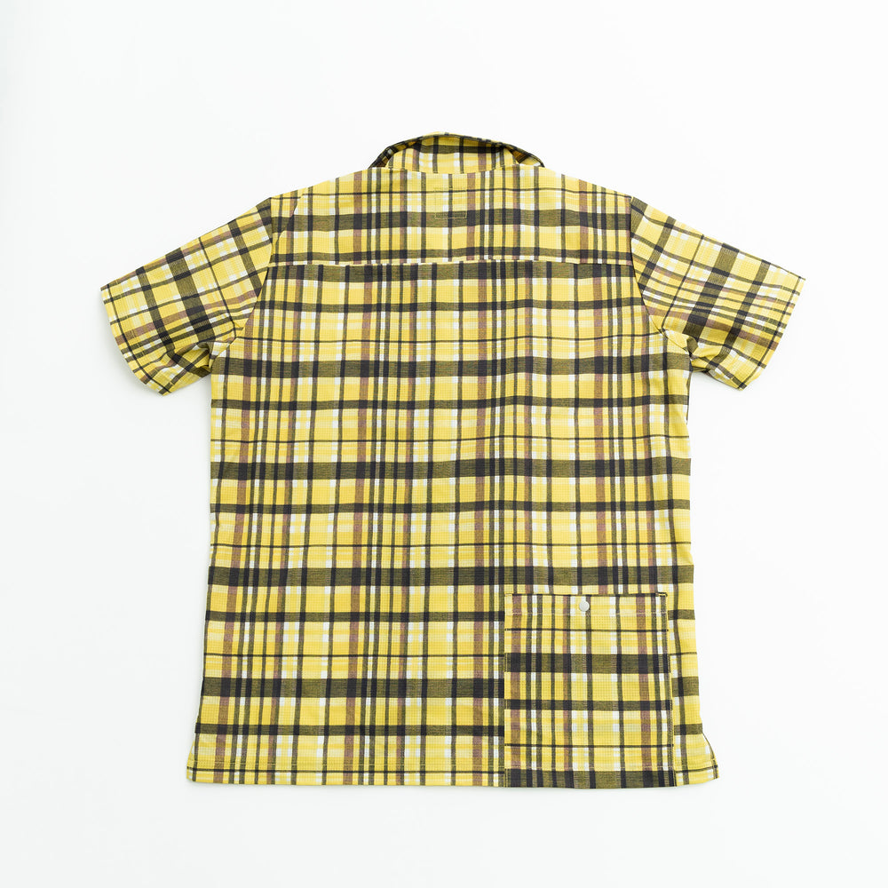 【サルベージ品】ファストパス サイクルシャツ / イエローチェック / サイズ3(S)