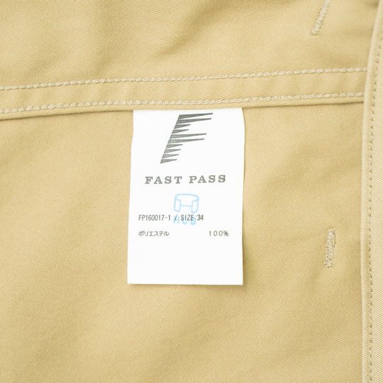 【サルベージ品】ファストパス チノパンツ / ベージュ / サイズ34