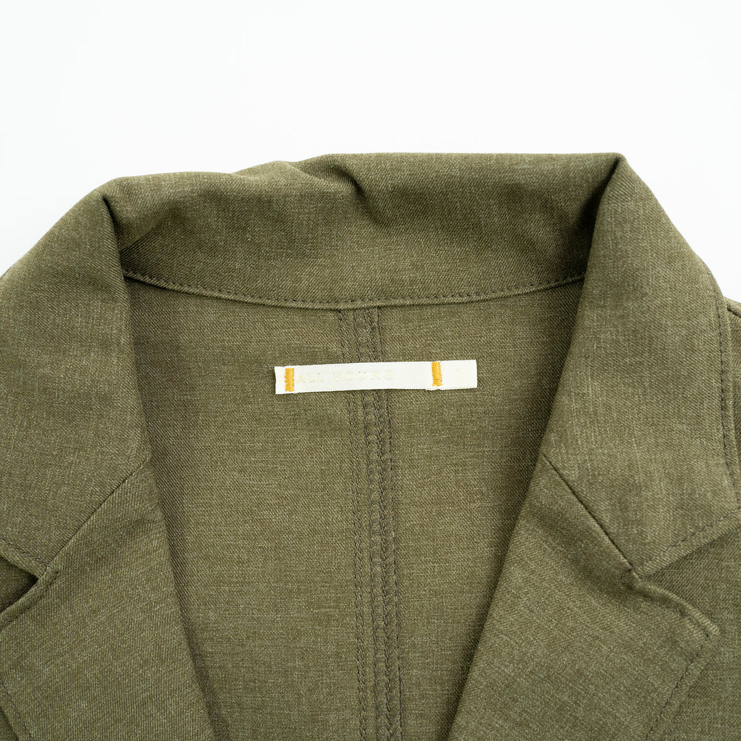 【サルベージ品】「着たくないのに、毎日着てしまう」ジャケット / オリーブ / サイズ1