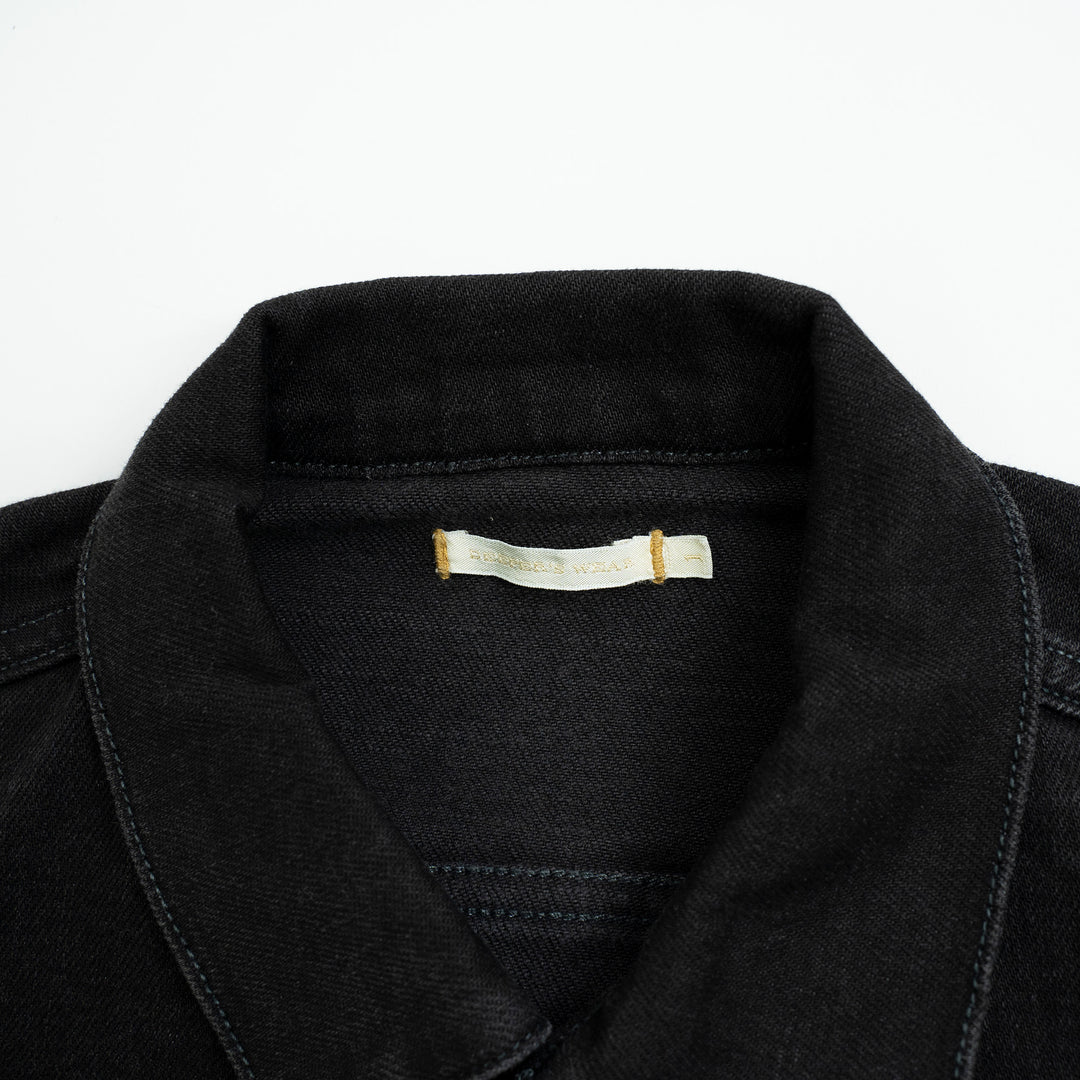 【サルベージ品】ハイキック デニムジャケット / ブラックウォッシュ / サイズ1
