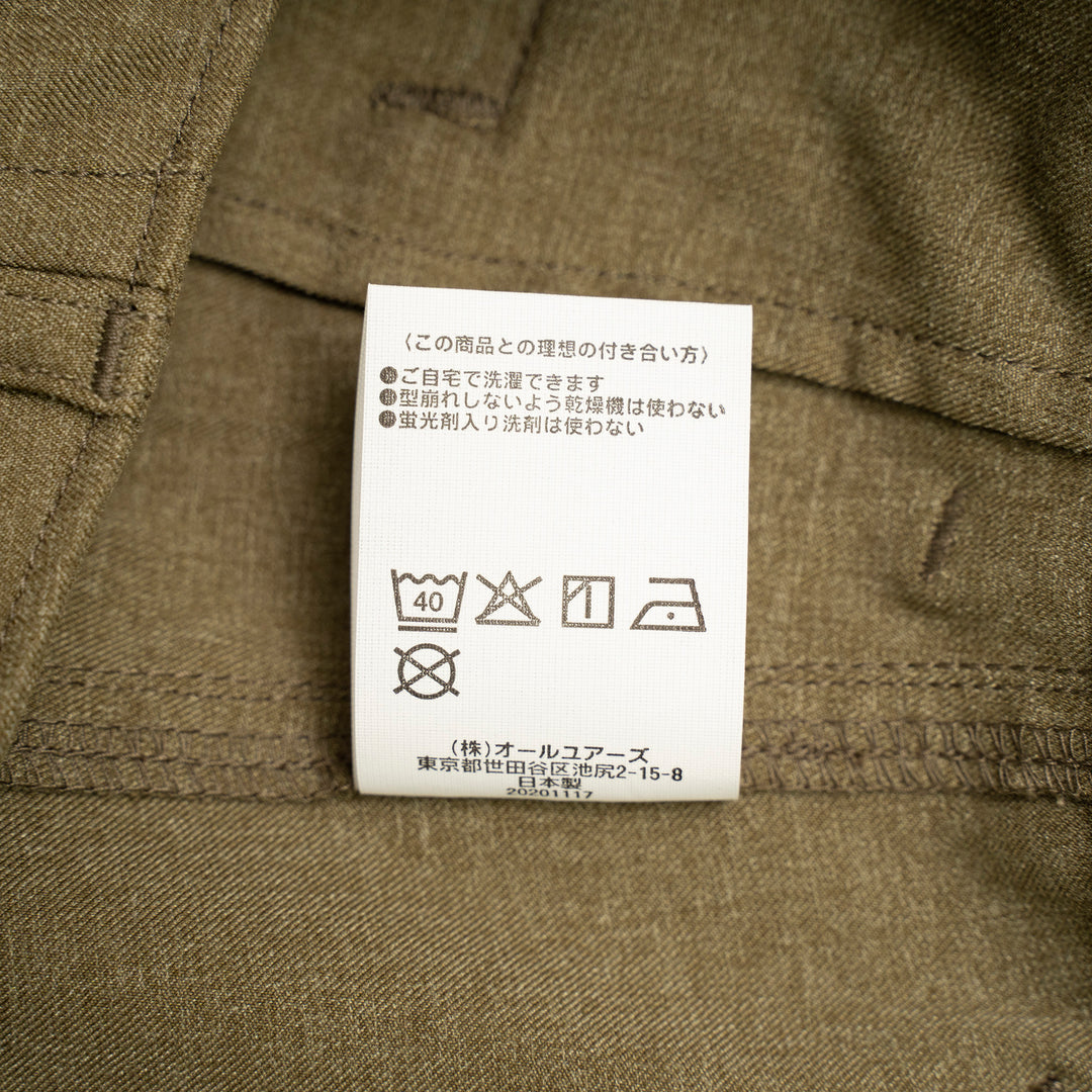 【サルベージ品】「着たくないのに、毎日着てしまう」パンツ  / オリーブ / サイズ30