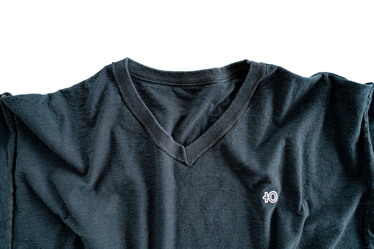 【ROLE YOURS】半袖Tシャツ / ブラック / メンズ3Lサイズ相当
