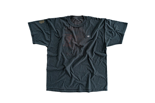 【ROLE YOURS】半袖Tシャツ / ブラック / メンズXLサイズ相当