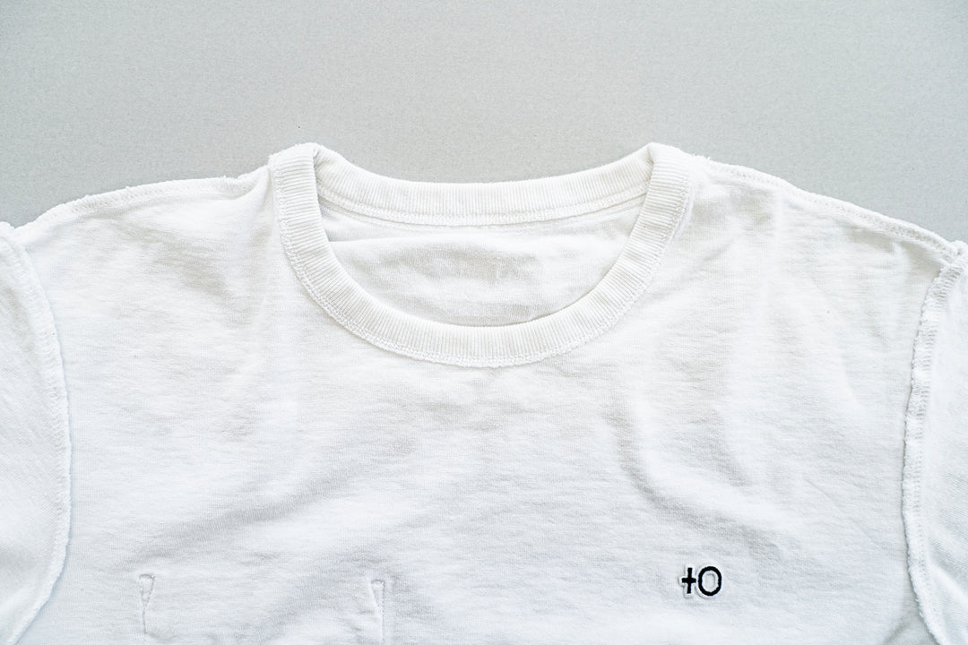 【ROLE YOURS】半袖Tシャツ / ホワイト / レディースMサイズ相当