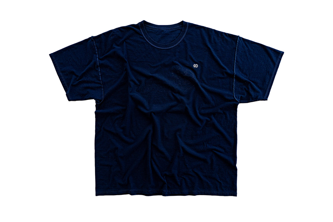 【ROLE YOURS】半袖Tシャツ / ネイビー / メンズ6Lサイズ相当