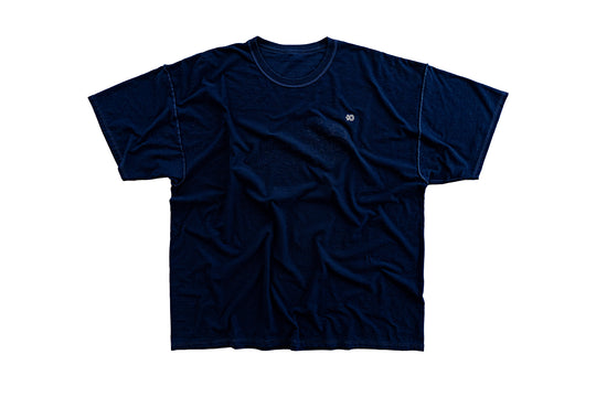 【ROLE YOURS】半袖Tシャツ / ネイビー / メンズ6Lサイズ相当