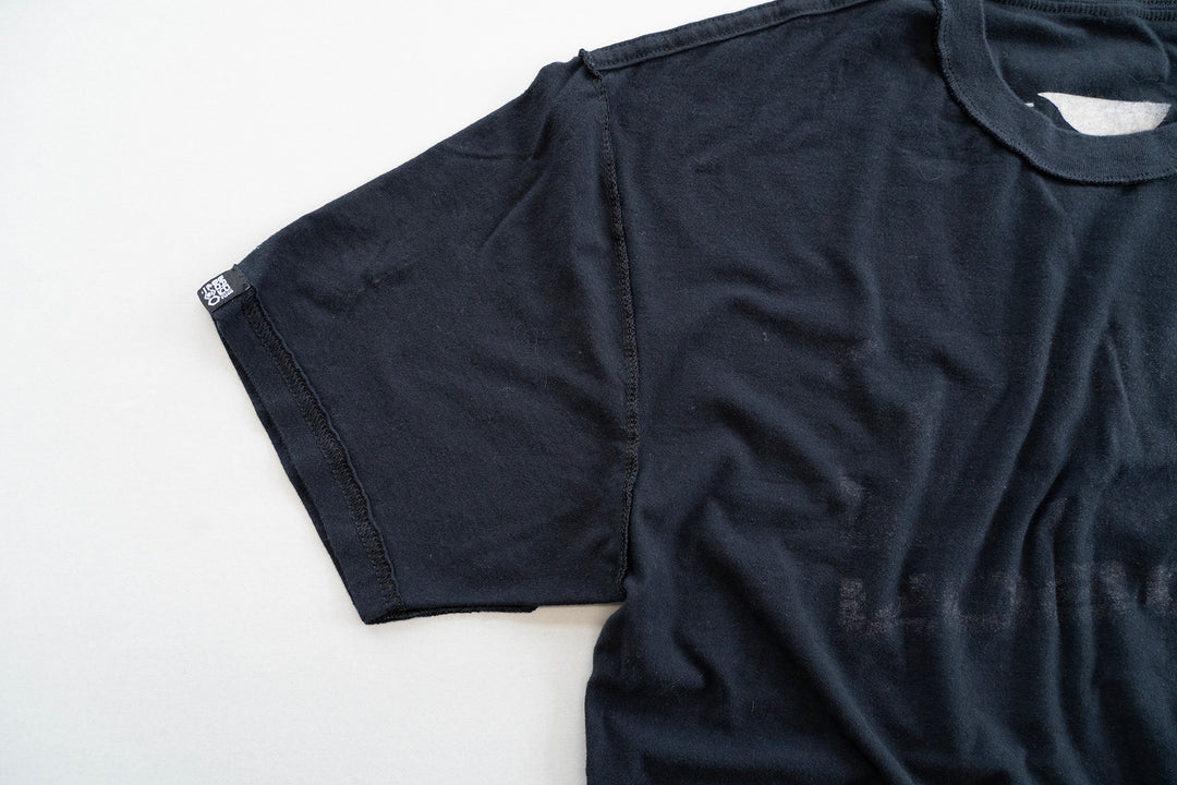 【ROLE YOURS】半袖Tシャツ / ブラック / メンズXLサイズ相当