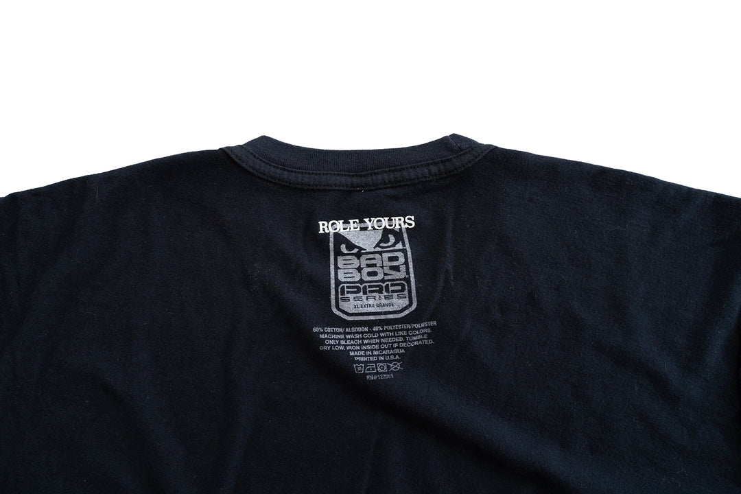 【ROLE YOURS】半袖Tシャツ / ブラック / メンズXLサイズ相当