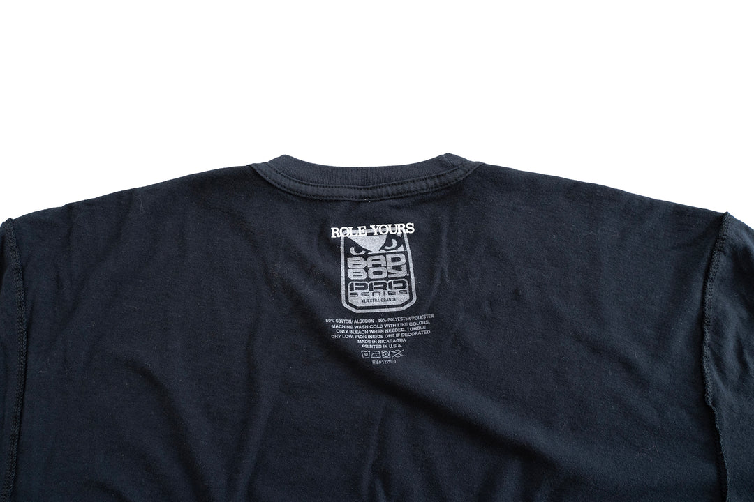 【ROLE YOURS】半袖Tシャツ / ブラック / メンズXLサイズ相当