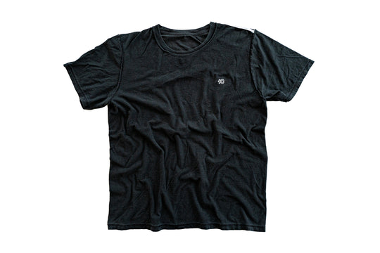 【ROLE YOURS】半袖Tシャツ / ブラック / メンズMサイズ相当