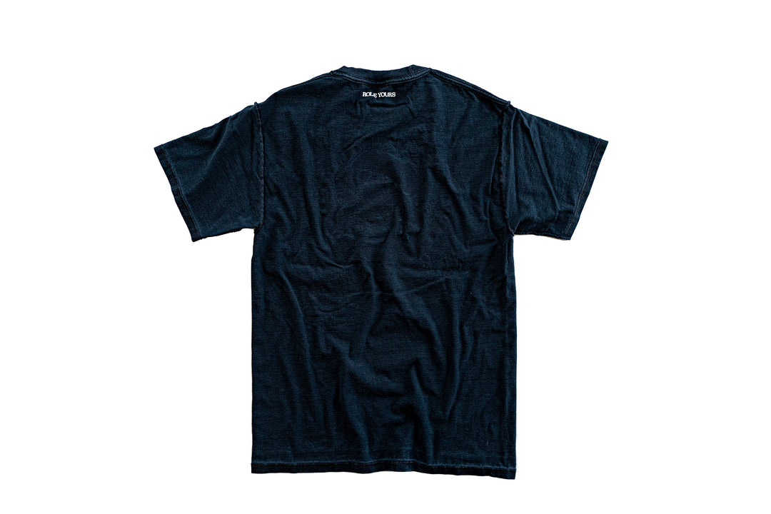 【ROLE YOURS】半袖Tシャツ / ブラック / メンズMサイズ相当