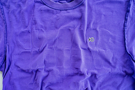 【ROLE YOURS】半袖Tシャツ / パープル / メンズLサイズ相当
