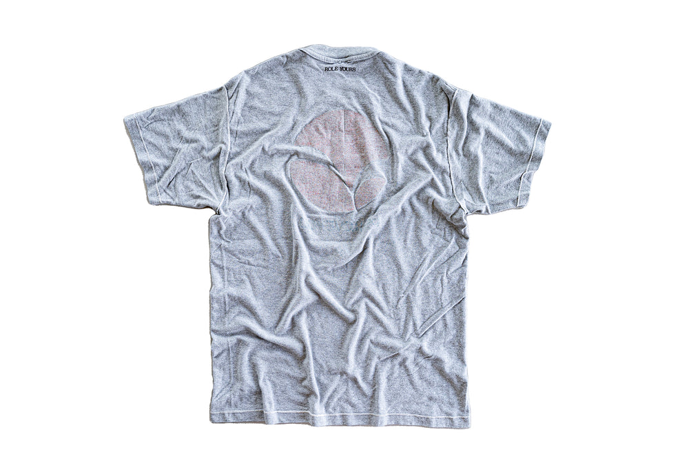 【ROLE YOURS】半袖Tシャツ / グレー / メンズMサイズ相当