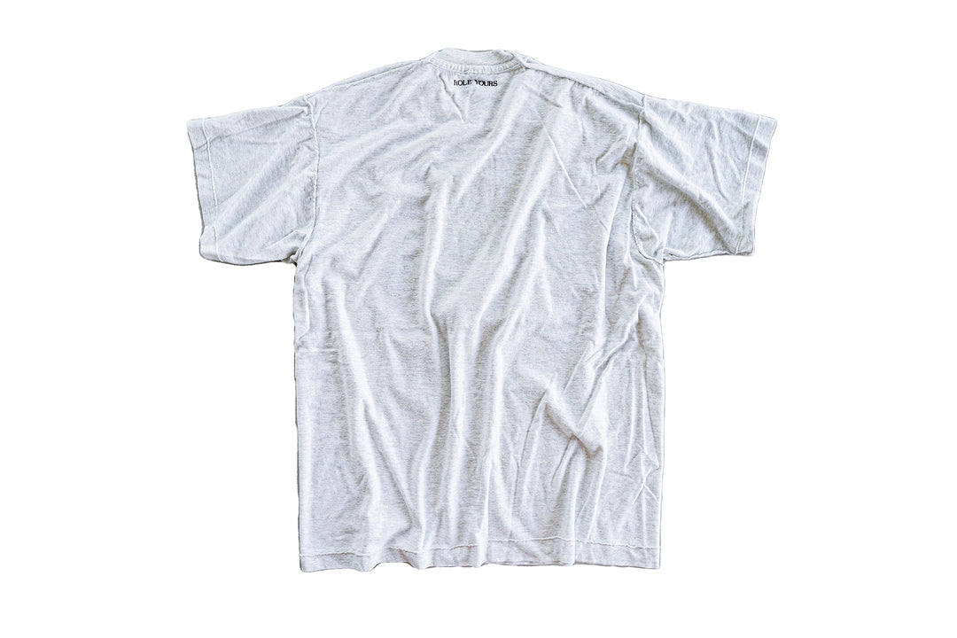 【ROLE YOURS】半袖Tシャツ / グレー / メンズMサイズ相当