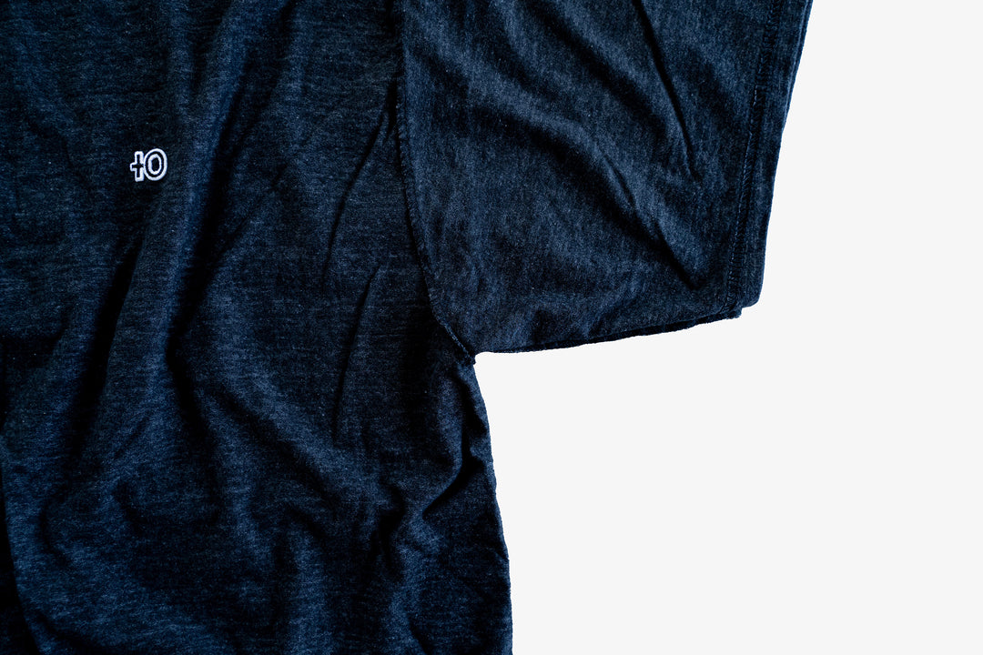 【ROLE YOURS】半袖Tシャツ / ダークネイビー / メンズLサイズ相当