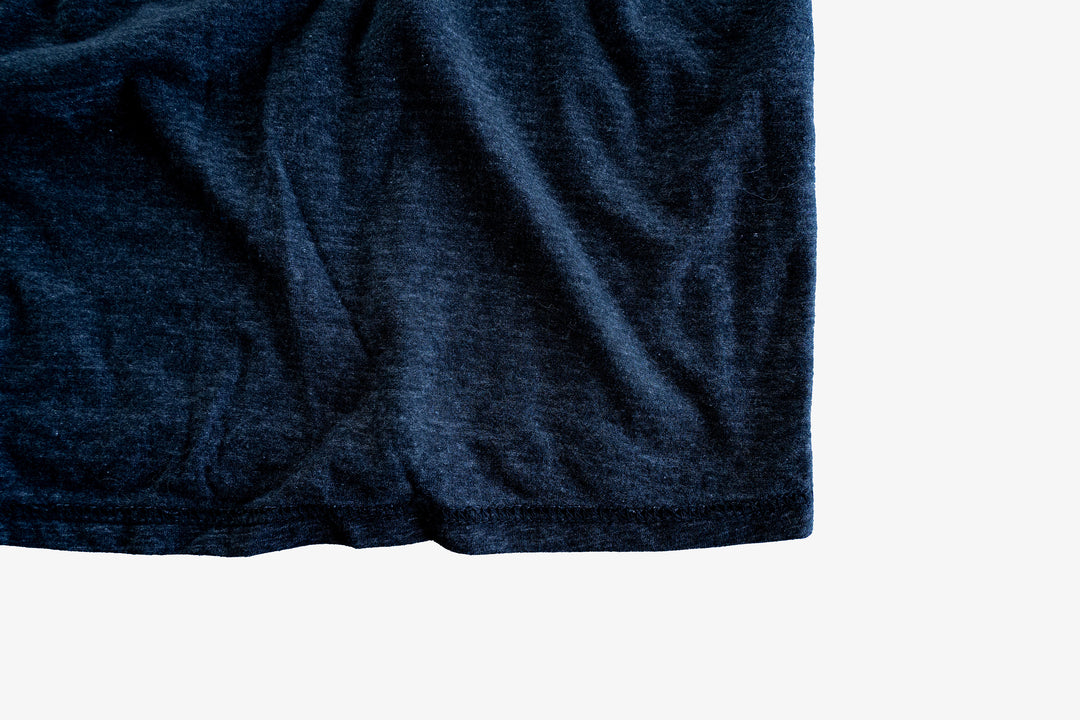 【ROLE YOURS】半袖Tシャツ / ダークネイビー / メンズLサイズ相当