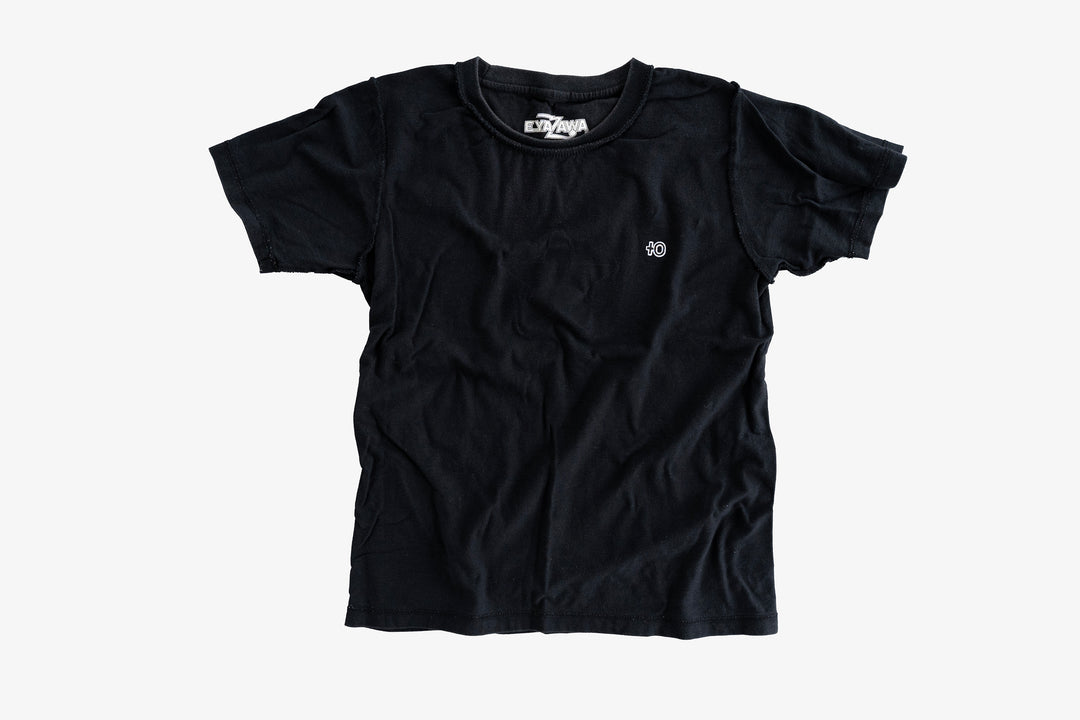 【ROLE YOURS】半袖Tシャツ / ブラック / レディースXSサイズ相当