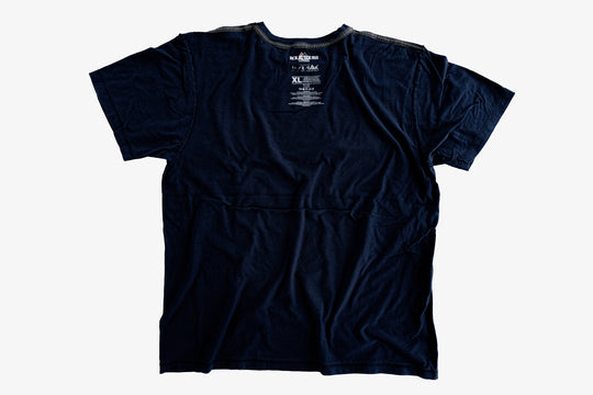 【ROLE YOURS】半袖Tシャツ / ダークネイビー / メンズXLサイズ相当
