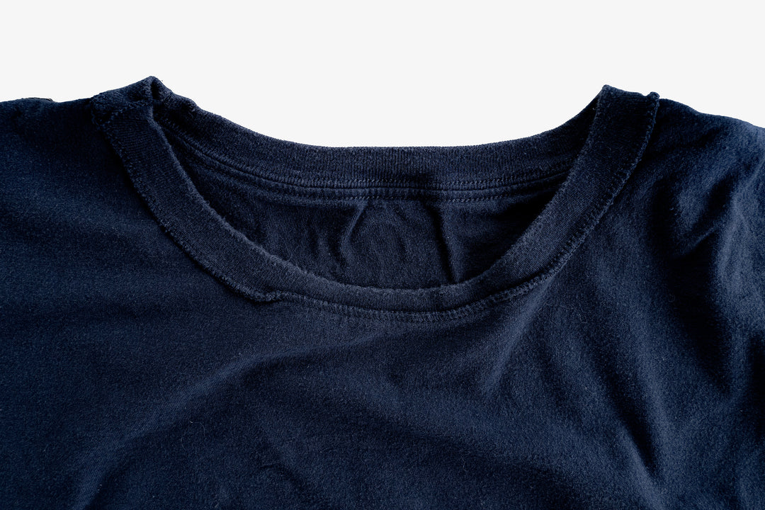 【ROLE YOURS】半袖Tシャツ / ダークネイビー / メンズXLサイズ相当
