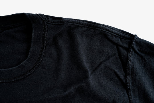 【ROLE YOURS】半袖Tシャツ / ブラック / メンズLサイズ相当