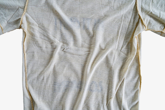 【ROLE YOURS】半袖Tシャツ / クリーム / レディースXSサイズ相当