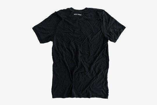 【ROLE YOURS】半袖Tシャツ / ブラック / レディースMサイズ相当
