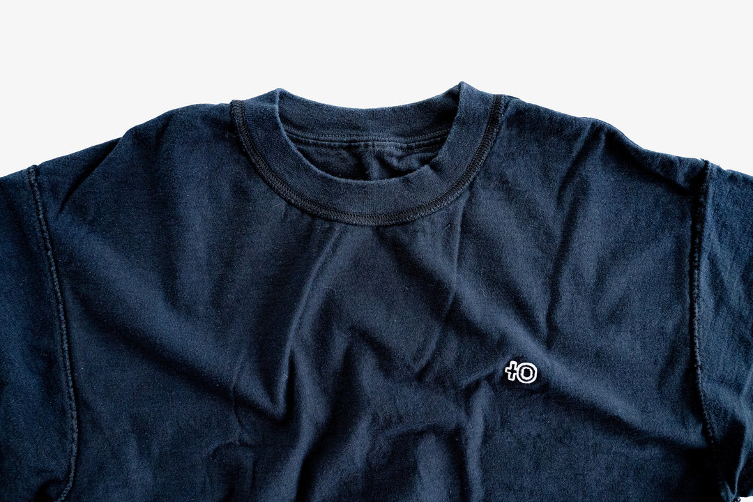 【ROLE YOURS】半袖Tシャツ / ブラック / メンズSサイズ相当