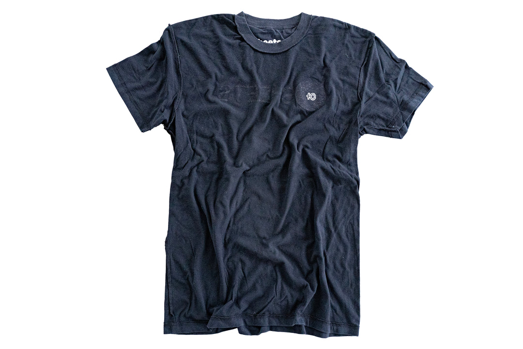 【ROLE YOURS】半袖Tシャツ / ブラック / メンズSサイズ相当