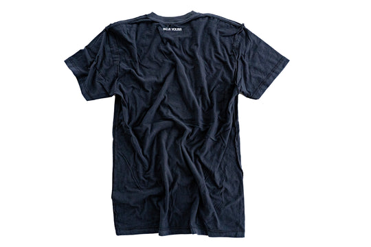【ROLE YOURS】半袖Tシャツ / ブラック / メンズSサイズ相当