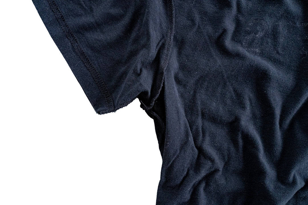 【ROLE YOURS】半袖Tシャツ / ブラック / メンズSサイズ相当