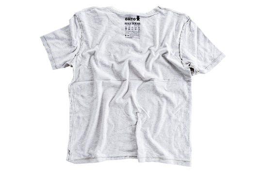 【ROLE YOURS】半袖Tシャツ / オートミール / メンズSサイズ相当