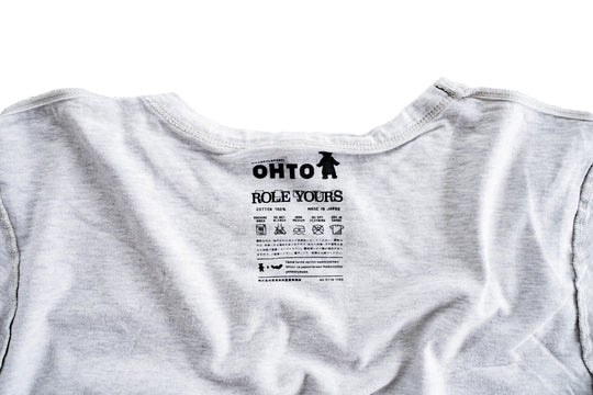 【ROLE YOURS】半袖Tシャツ / オートミール / メンズSサイズ相当