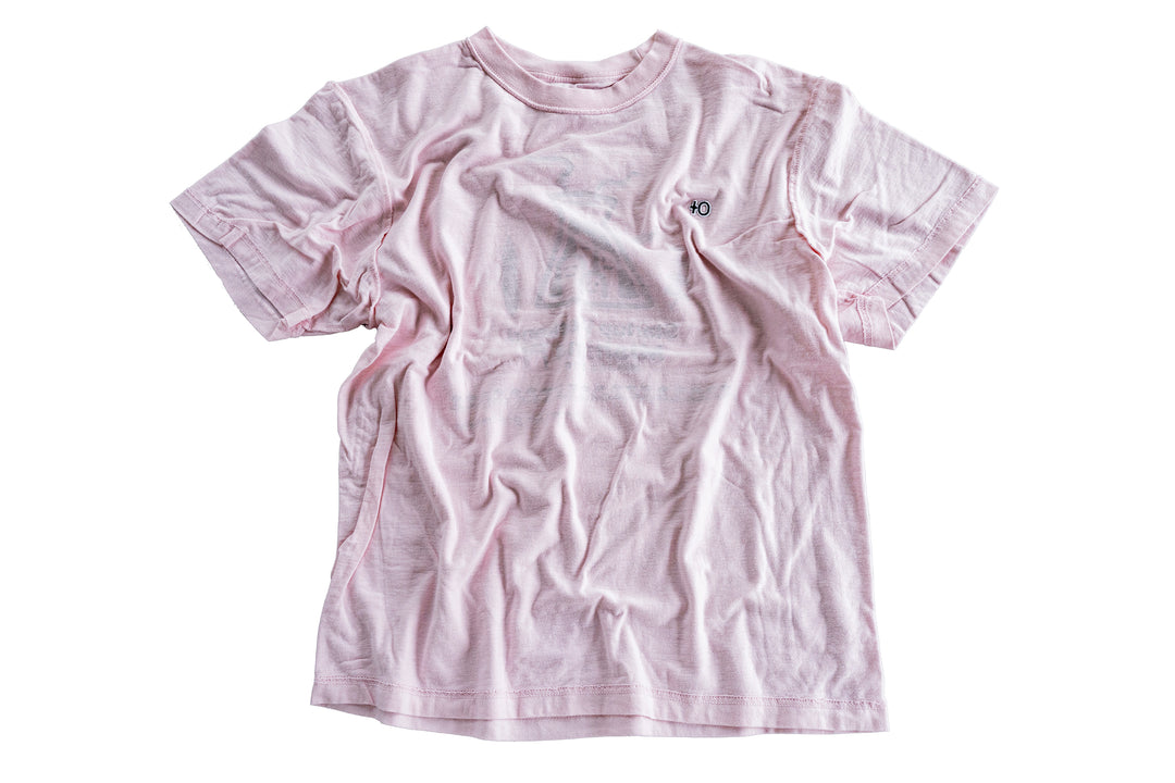 【ROLE YOURS】半袖Tシャツ / ピンク / メンズMサイズ相当