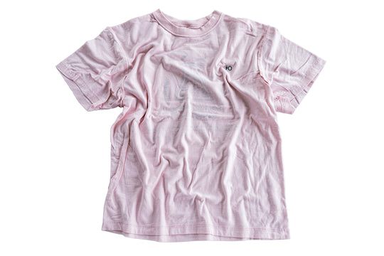 【ROLE YOURS】半袖Tシャツ / ピンク / メンズMサイズ相当