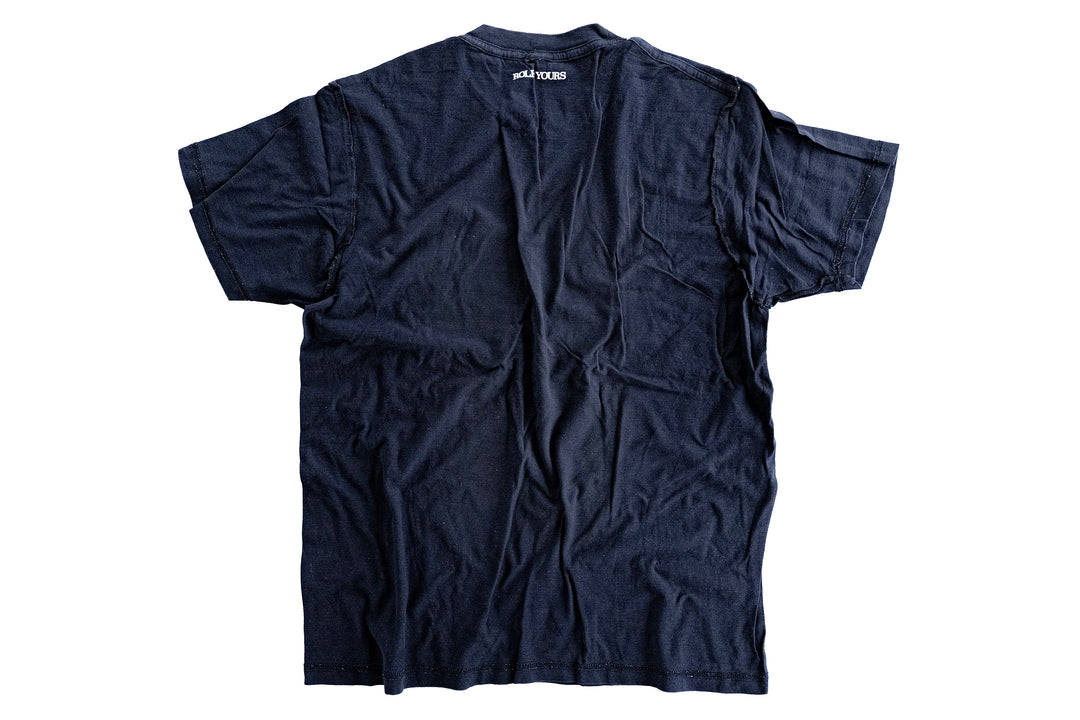 【ROLE YOURS】半袖Tシャツ / ブラック / レディースMサイズ相当
