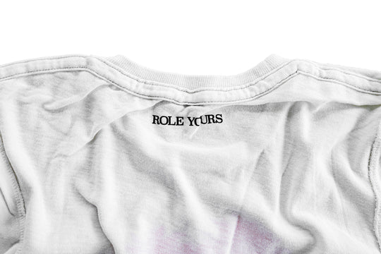 【ROLE YOURS】半袖Tシャツ / オフホワイト / レディースXSサイズ相当
