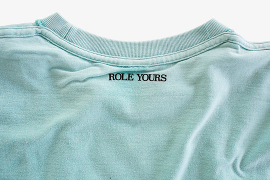 【ROLE YOURS】半袖Tシャツ / ソーダ / レディースMサイズ相当
