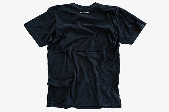【ROLE YOURS】半袖Tシャツ / ブラック / レディースMサイズ相当