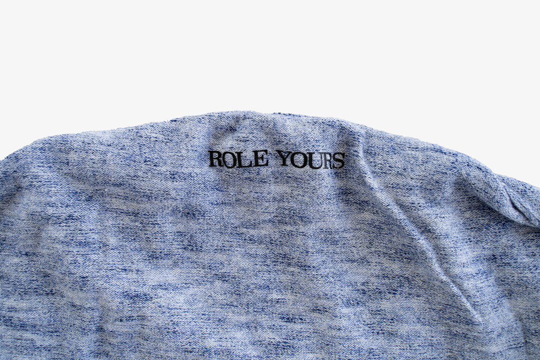 【ROLE YOURS】長袖ニット / グレー / メンズSサイズ相当