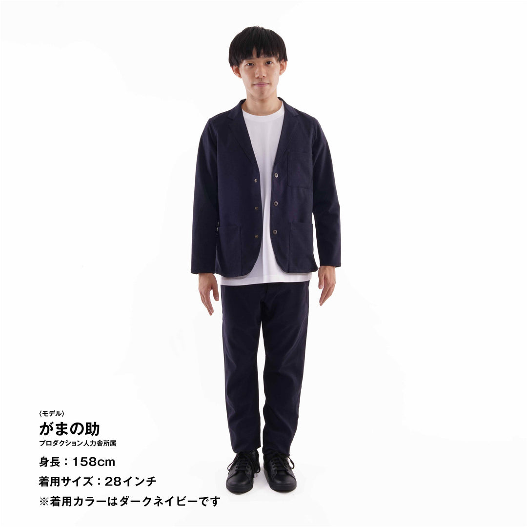 【フォーマルな見た目なのに疲れない穿き心地】「着たくないのに、毎日着てしまう」 パンツ / ブラック