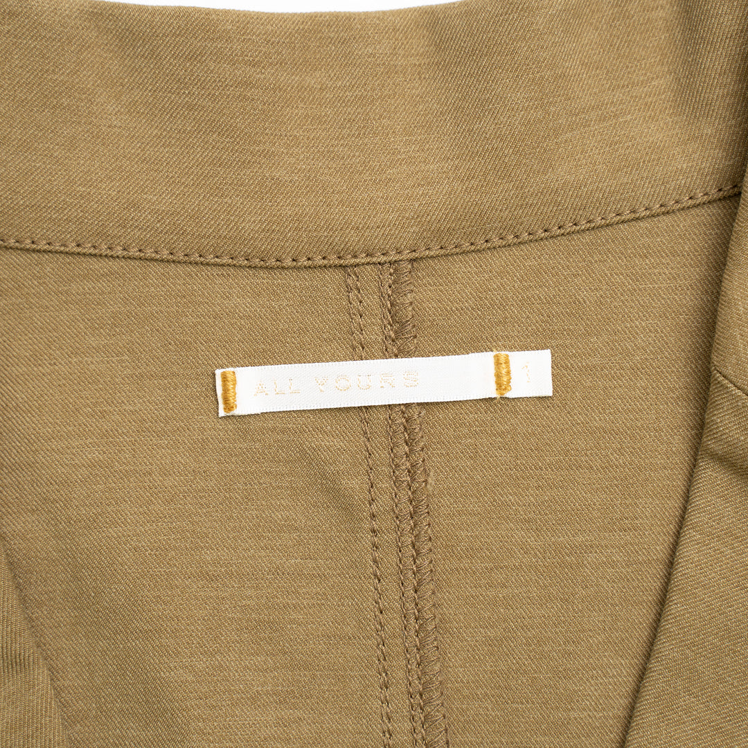 【サルベージ品】「着たくないのに、毎日着てしまう」ジャケット / キャメル / サイズ1