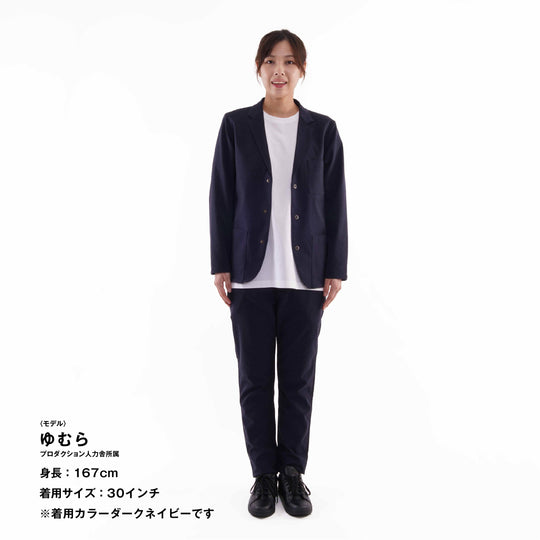 【フォーマルな見た目なのに疲れない穿き心地】「着たくないのに、毎日着てしまう」 パンツ / グレー