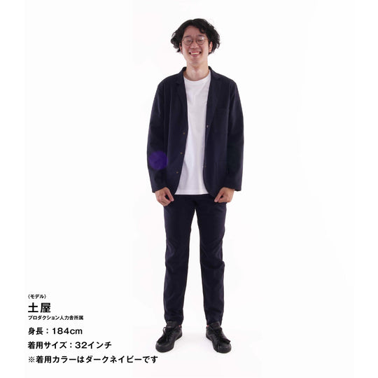 【フォーマルな見た目なのに疲れない穿き心地】「着たくないのに、毎日着てしまう」 パンツ / ブラック