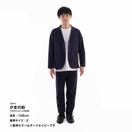 【フォーマルな見た目なのに疲れない着心地】「着たくないのに、毎日着てしまう」 ジャケット / アスファルト