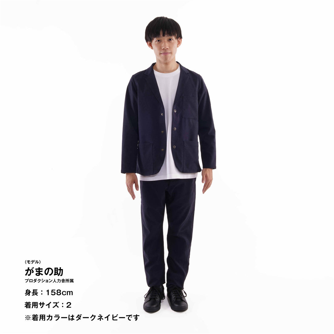 【フォーマルな見た目なのに疲れない着心地】「着たくないのに、毎日着てしまう」 ジャケット / ブラック