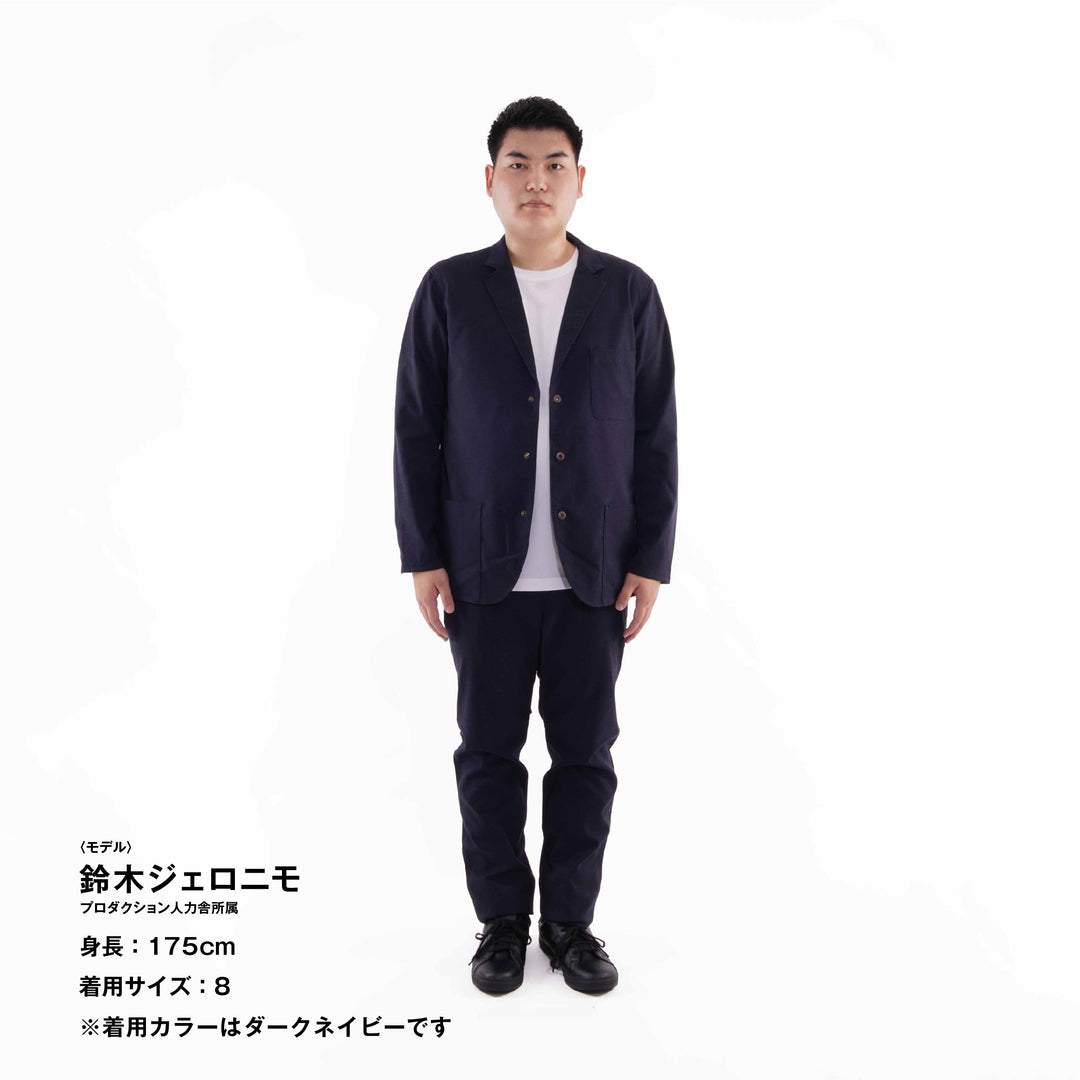 【フォーマルな見た目なのに疲れない着心地】「着たくないのに、毎日着てしまう」 ジャケット / アスファルト