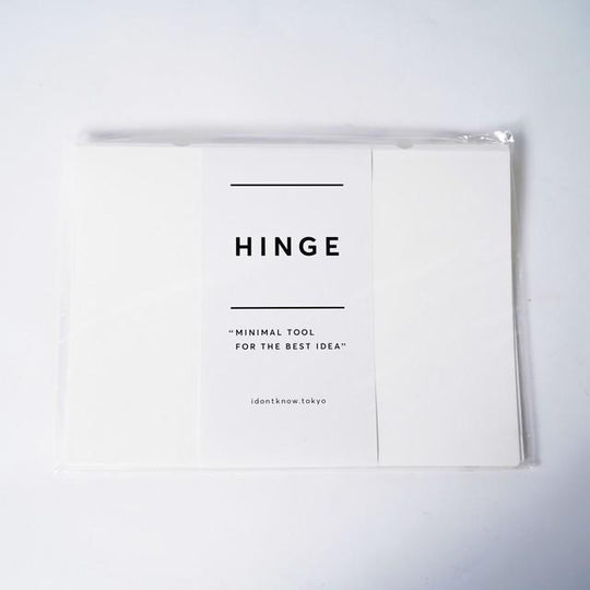 【コピー用紙の相棒に】TENT / HINGE A6