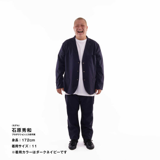 【フォーマルな見た目なのに疲れない着心地】「着たくないのに、毎日着てしまう」 ジャケット / アスファルト