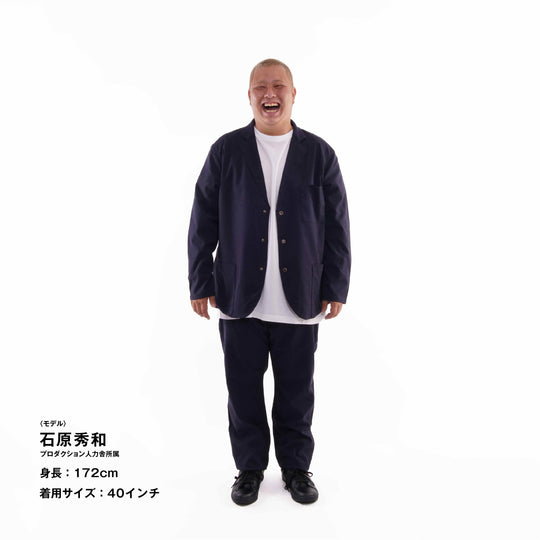 【フォーマルな見た目なのに疲れない穿き心地】「着たくないのに、毎日着てしまう」パンツ / ダークネイビー