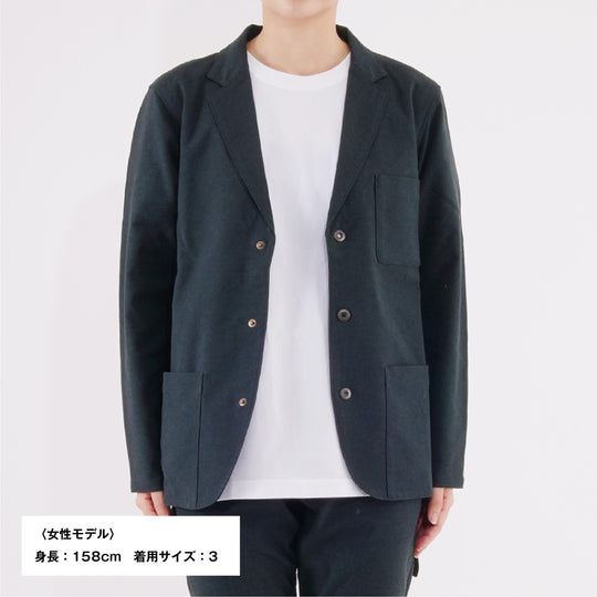 【フォーマルな見た目なのに疲れない着心地】「着たくないのに、毎日着てしまう」ジャケット / グリビー